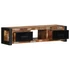 Kép 2/11 - TV szekrény 100x30x25 cm tömörfa, újrahasznosított fa