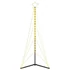 Kép 6/11 - Meleg fehér LED karácsonyfa 363 LED 182 cm