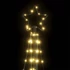 Kép 10/11 - Meleg fehér LED karácsonyfa 363 LED 182 cm