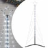 Kép 2/11 - Hideg fehér LED karácsonyfa 363 LED 182 cm