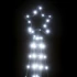 Kép 10/11 - Hideg fehér LED karácsonyfa 363 LED 182 cm