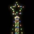 Kép 10/11 - Színes LED karácsonyfa 483 LED 240 cm