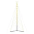 Kép 6/11 - Meleg fehér LED karácsonyfa 615 LED 404,5 cm
