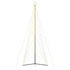 Kép 6/11 - Meleg fehér LED karácsonyfa 861 LED 478 cm