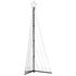 Kép 4/11 - Meleg fehér LED karácsonyfa 339 LED 187 cm