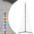 Kép 2/11 - Színes LED karácsonyfa 339 LED 187 cm