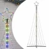 Kép 2/11 - Színes LED karácsonyfa 447 LED 249 cm