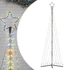 Kép 2/11 - Színes LED karácsonyfa 447 LED 247 cm