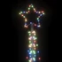 Kép 10/11 - Színes LED karácsonyfa 447 LED 247 cm