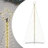 Kép 2/11 - Meleg fehér LED karácsonyfa 570 LED 399 cm