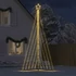 Kép 3/11 - Meleg fehér LED karácsonyfa 570 LED 399 cm