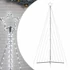 Kép 2/11 - Hideg fehér LED karácsonyfa 339 LED 182 cm