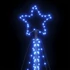 Kép 10/11 - Kék karácsonyfa fénykúp 570 LED-del 399 cm