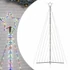 Kép 2/11 - Színes LED karácsonyfa 447 LED 247 cm