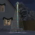Kép 3/11 - Színes LED karácsonyfa 447 LED 247 cm