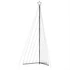 Kép 4/11 - Színes LED karácsonyfa 447 LED 247 cm