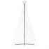 Kép 5/11 - Színes LED karácsonyfa 447 LED 247 cm