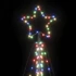 Kép 10/11 - Színes LED karácsonyfa 447 LED 247 cm