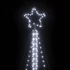 Kép 10/11 - Meleg fehér LED karácsonyfa 789 LED 476 cm