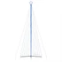 Kép 6/11 - Kék LED karácsonyfa 789 LED 476 cm