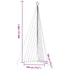 Kép 11/11 - Színes LED karácsonyfa 789 LED 476 cm