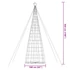 Kép 11/11 - Kék LED karácsonyfa 1534 LED 503 cm