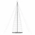 Kép 4/11 - Kék LED karácsonyfa 1534 LED 503 cm