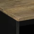 Kép 6/11 - Fekete tömör mangófa TV-szekrény 80 x 33 x 46 cm