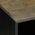 Kép 6/11 - Fekete tömör mangófa TV-szekrény 100 x 33 x 46 cm