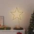 Kép 2/8 - Meleg fehér karácsonyi fények csillag sziluett 80 LED