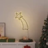 Kép 2/8 - Meleg fehér karácsonyi fények Shooting Star sziluett 80 LED