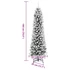 Kép 8/8 - PVC és polietilén műkarácsonyfa pelyhes hóval 180 cm