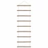 Kép 4/7 - Fali dekorációs létra formájú 50x150 cm Természetes ág