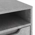 Kép 9/11 - VISNES betonszürke szerelt fa TV-szekrény 100x40x38 cm