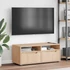 Kép 4/11 - VISNES sonoma tölgy szerelt fa TV-szekrény 100x40x38 cm