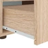 Kép 10/11 - VISNES sonoma tölgy szerelt fa TV-szekrény 100x40x38 cm