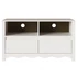 Kép 4/8 - TV Szekrény "DRAMMEN" Fehér 99x43x55 cm Tömbfa Fenyő