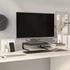 Kép 1/7 - Fekete monitorállvány 37 x 28 x 11,5 cm