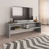 Kép 1/6 - Betonszürke szerelt fa TV-szekrény 120 x 40 x 40 cm