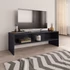 Kép 1/6 - Magasfényű szürke szerelt fa TV-szekrény 120 x 40 x 40 cm