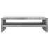 Kép 4/7 - Betonszürke szerelt fa monitorállvány 42 x 24 x 13 cm