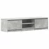 Kép 2/11 - Betonszürke szerelt fa TV-szekrény 140 x 40 x 35,5 cm
