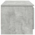 Kép 7/11 - Betonszürke szerelt fa TV-szekrény 140 x 40 x 35,5 cm