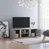 Kép 1/9 - Betonszürke szerelt fa TV-szekrény 120 x 34 x 37 cm
