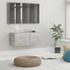 Kép 1/9 - Betonszürke szerelt fa TV-szekrény 80 x 30 x 30 cm