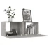 Kép 4/9 - Betonszürke szerelt fa TV-szekrény 80 x 30 x 30 cm