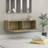 Kép 3/9 - Sonoma tölgy szerelt fa TV-szekrény 100 x 30 x 30 cm