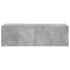 Kép 5/9 - Betonszürke szerelt fa TV-szekrény 100 x 30 x 30 cm