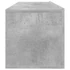 Kép 7/9 - Betonszürke szerelt fa TV-szekrény 100 x 30 x 30 cm