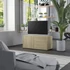 Kép 1/10 - Sonoma tölgy színű szerelt fa TV-szekrény 80 x 34 x 36 cm